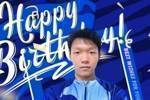 今天是小将余天翔的生日，一起祝他生日快乐