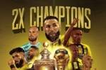 吉达联合发布双冠海报：布兰科携众将出镜，本泽马占据C位